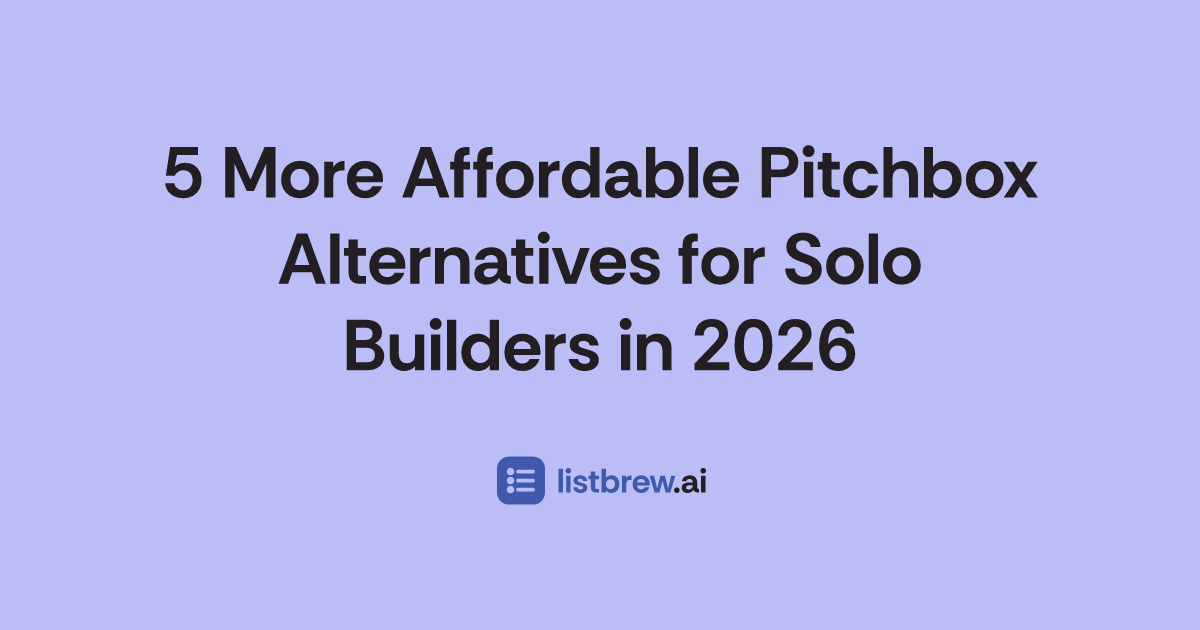 5 More Affordable Pitchbox Alternatives for Solo Builders in 2026